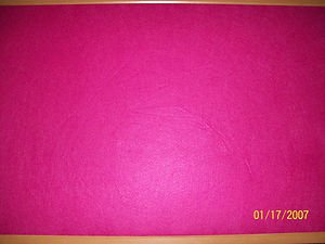 Large 17 x 23 Pink Felt Board/Reverse Side Dry Erase & Magnetic!