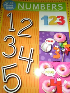 Numbers Dry-Erase Work Book by Flowerpot Press 2012