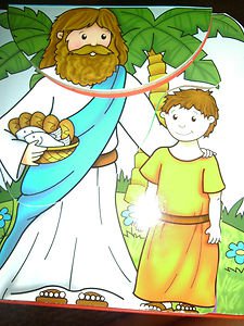 Jesus Feeds the 5000 Bible Board Book by igloo 2012