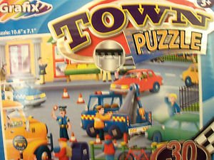 Town Puzzle - 30 Piece by Grafix
