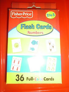 Numbers Flash Cards by Fisher Price