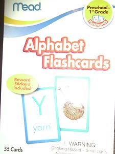 Alphabet Flash Cards by Mead