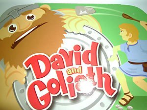 David and Goliath Bible Board Book