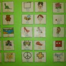 Homonym Sight Words - Dual Language (English and Spanish):  FELT OR LAMINATED