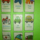 Transportation Themed Sight Words - Dual Language (English and Spanish)