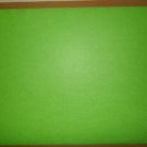 Large 17 x 23 Lime Green Felt Board/Reverse Side Dry Erase & Magnetic!