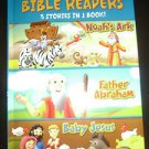 Level 1 Bible Readers 3 Stories in 1:  Noah, Abraham, & Baby Jesus NEW