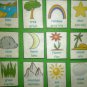 Nature Sight Words with Dual Language - FELT or LAMINATED CARDSTOCK