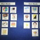 God-Made or Man-Made Sight Words & Match - FELT or LAMINATED