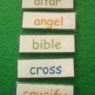 Bible ABC Order on Felt/Learning Tool NEW