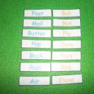 Language Arts Compound Words on Felt/Learning Tool NEW