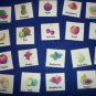 Preschool Fruit & Vegetable Felt Pieces/ Learning Tool NEW