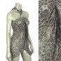 Beach Sarong Pareo Shawl Wrap Leopard Paisley Gray SFBP029-GY