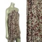 Beach Sarong Pareo Shawl Wrap Leopard N Border Fuschia  SFBP030-FU