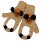 Knitted Fun 3D Animal Soft Mittens Gloves Camel Horse GL00007HO