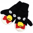 Knitted Fun 3D Animal Soft Mittens Gloves Black Penguin GL00007PN