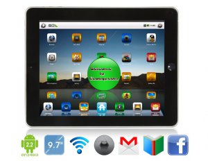9.7" Android 2.2 Rockchip RK2818 1.2GHz Tablet PC with Wi-Fi