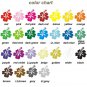 Flower ivy round birdcage Removable wall decals stickers