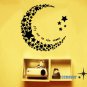 Fly Me To The Moon Stars Removable Vinyl wall decals stickers