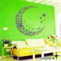 Fly Me To The Moon Stars Removable Vinyl wall decals stickers