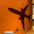 Airplane Airline 737 Removable Vinyl wall decals sticker