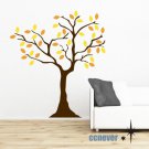 Color tree 48 inch H Removable Vinyl wall decals stickers