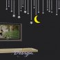 30pcs stars moon kids nursery Vinyl wall decals stickers