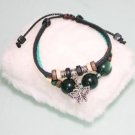 Ethnic Minorities Style Leather metal beads Bracelet