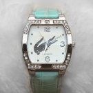 Fashion Crystal Women Leather Watch Quartz Gifts Fashion Luxury