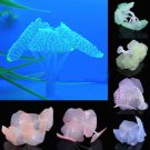 1pc Nice Silicone Artificial Fish Tank Aquarium Coral Plant Ornament Water Decor