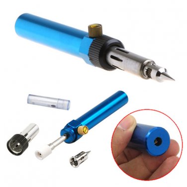 Gas Blow Torch Soldering Solder Iron Gun Butane Cordless Welding Pen