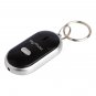 LED Key Finder Locator Find Lost Keys Chain Keychain Whistle Sound Control