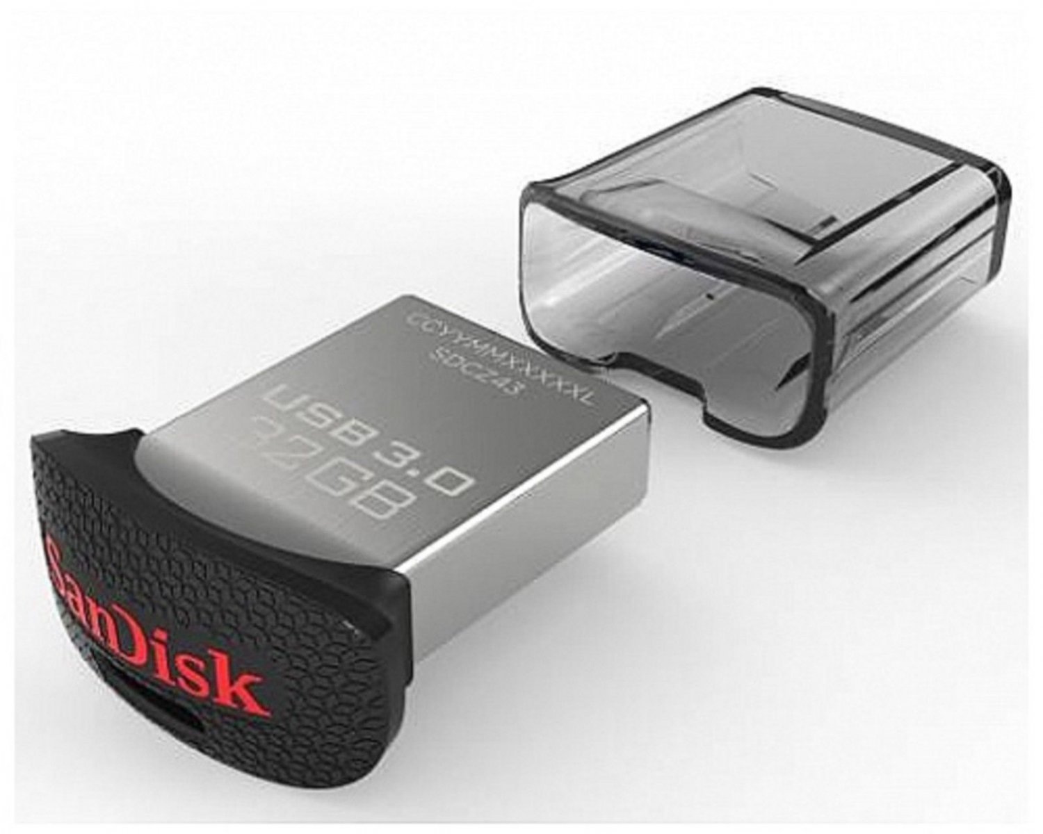 SANDISK ULTRA FIT 32GB USB 3.0 130MB/SEC FLASH DRIVE MINI NANO