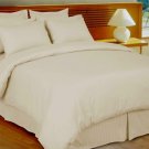 Queen Size Ivory stripe Sheet Set & Duvet Cover Set  7PC 1200TC Egyptian Cotton