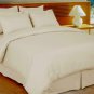 1200TC Egyptian Cotton Ivory Stripe Full Size Sheet Set 6PC