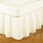1000 TC Olympic Queen Size Cream Ruffle Bed Skirt  Egyptian Cotton