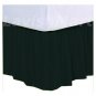 1000 TC Twin Size Black Stripe Ruffle Bed Skirt  Egyptian Cotton