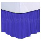 1000 TC Twin Size Royal Stripe Ruffle Bed Skirt  Egyptian Cotton