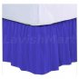 1000 TC Queen Size Royal Stripe Ruffle Bed Skirt  Egyptian Cotton