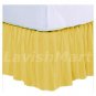 1000 TC King Size Gold Stripe Ruffle Bed Skirt  Egyptian Cotton