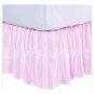 1000 TC Full Size Lavender Stripe Ruffle Bed Skirt  Egyptian Cotton