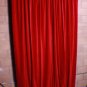 New RUBY Red Velvet Curtains Backstage/Background/ THEATER 108 by 108 inches