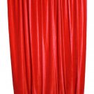 New RUBY Red Velvet Curtains Backstage/Background/ THEATER 108 by 108 inches