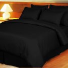 1200TC Sheet Set Twin XL Size Black Stripe 20" Deep Pocket Egyptian Cotton