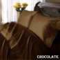 King/Cal King Size Choclate Duvet Cover Set 3PC 1000TC Egyptian Cotton