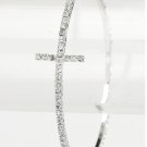 Crystal Cross Bangle