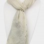 Wing Pattern Hot Fix Studs Scarf