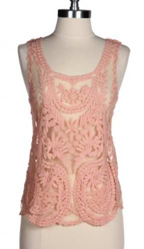 Cotton Crochet Top