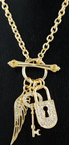 Key and Lock Necklace