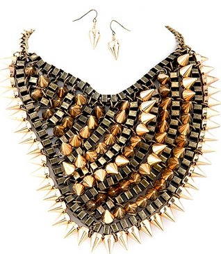Spiked Bib